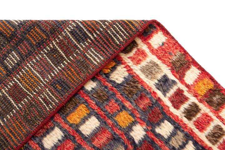 3' 4 x 6' 10 Gabbeh Wool Runner Rug