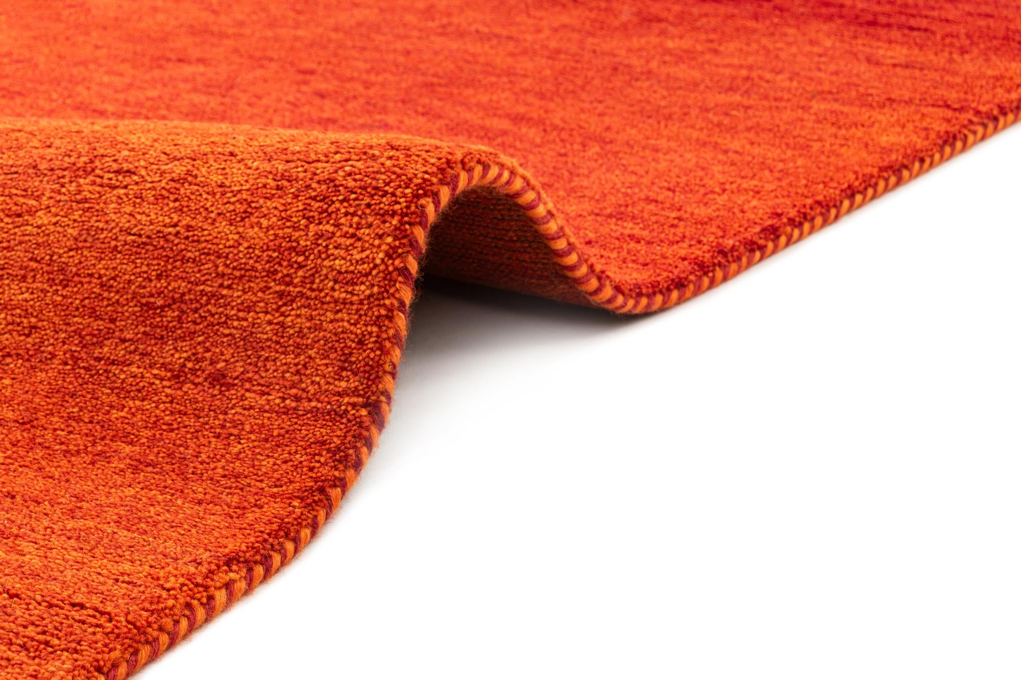 2' 7 x 10' Hand Knotted Gabbeh Wool Runner Rug