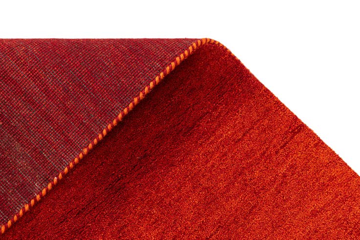 Detail image of 2' 7 x 10' Hand Knotted Gabbeh Wool Runner Rug