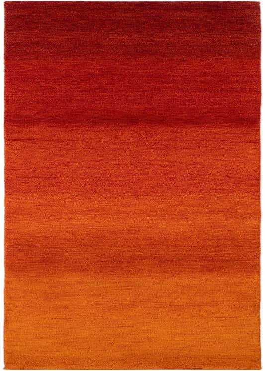 2' 7 x 10' Hand Knotted Gabbeh Wool Runner Rug