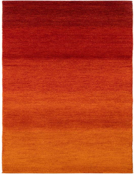 Detail image of 2' 7 x 10' Hand Knotted Gabbeh Wool Runner Rug