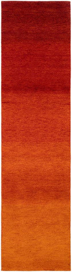Detail image of 2' 7 x 10' Hand Knotted Gabbeh Wool Runner Rug