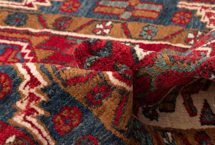 3' 5 x 9' 11 Gharajeh Wool Runner Rug