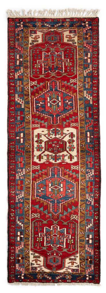 3' 5 x 9' 11 Gharajeh Wool Runner Rug