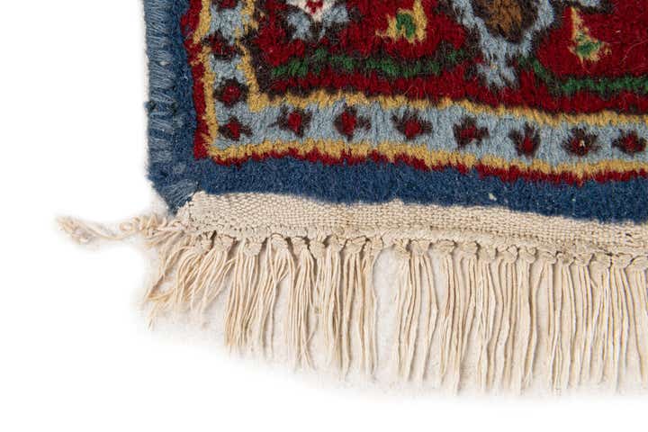 2' 1 x 4' 6 Hand Knotted Gharajeh Wool Runner Rug