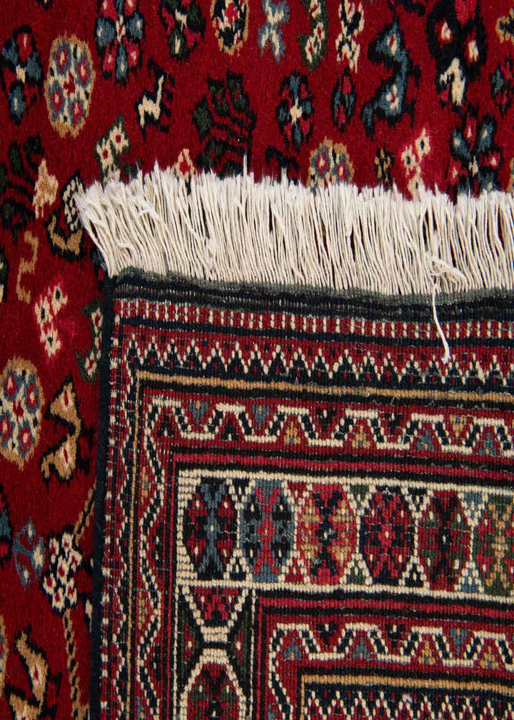 5' 7 x 10' 9 Hand Knotted Ghashghaei Wool Runner Rug