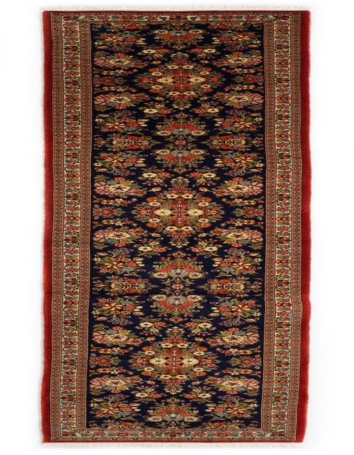 Detail image of 2' 6 x 12' 4 Ghom Wool Runner Rug