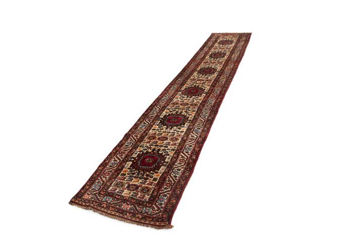 2' 7 x 14' 10 Gutchan Wool Runner Rug