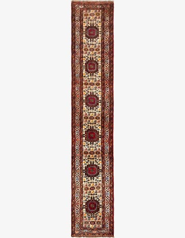 2' 7 x 14' 10 Gutchan Wool Runner Rug