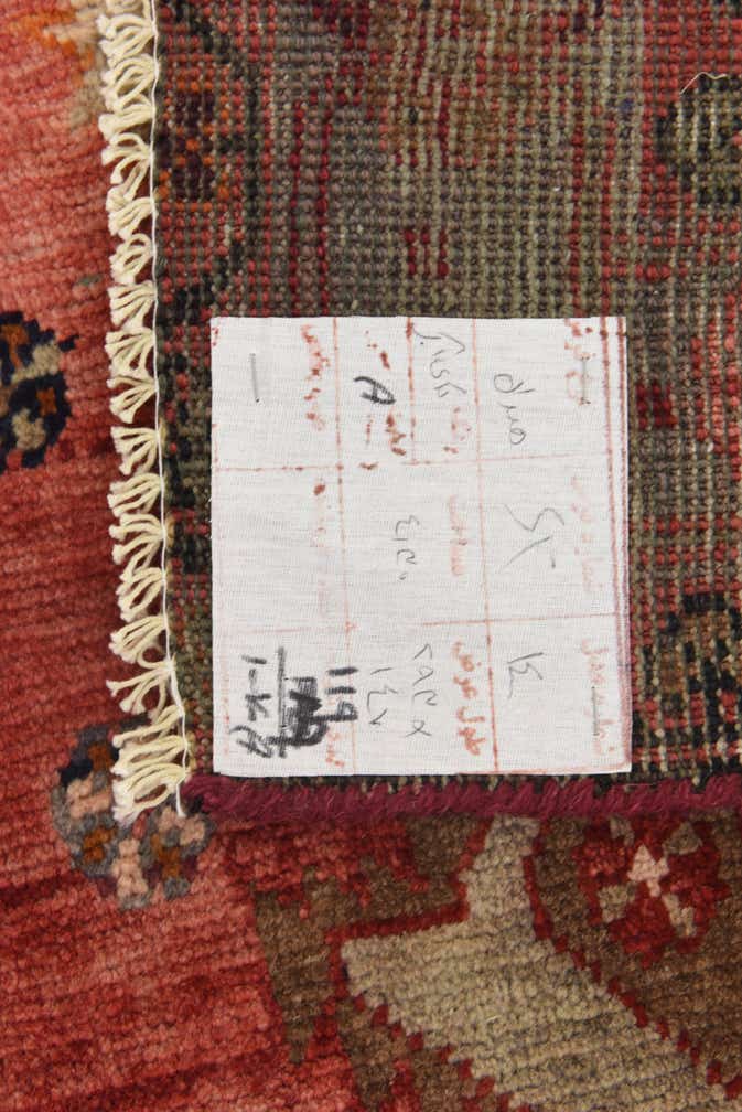 5' x 9' 8 Hand Knotted Hamedan Persian Wool Runner Rug