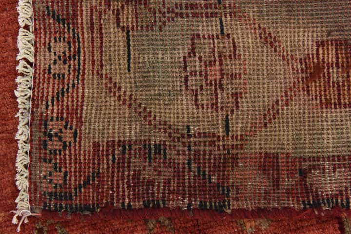 5' x 9' 8 Hand Knotted Hamedan Persian Wool Runner Rug
