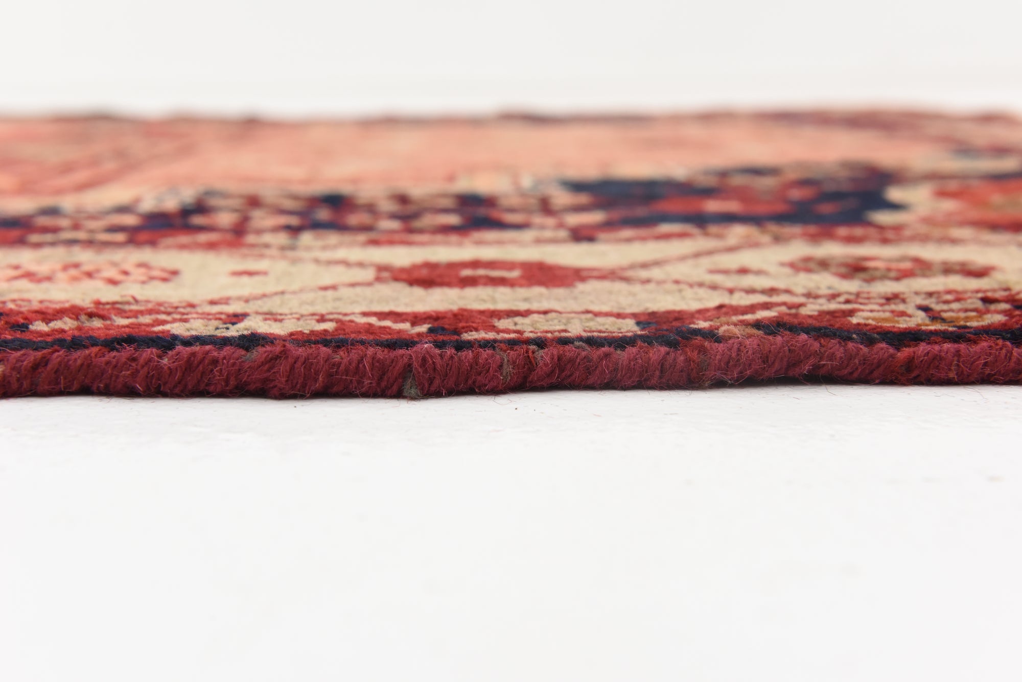 5' x 9' 8 Hand Knotted Hamedan Persian Wool Runner Rug