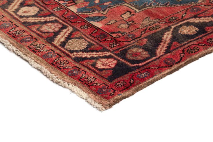 Detail image of 5' 1 x 10' 2 Hamedan Wool Runner Rug