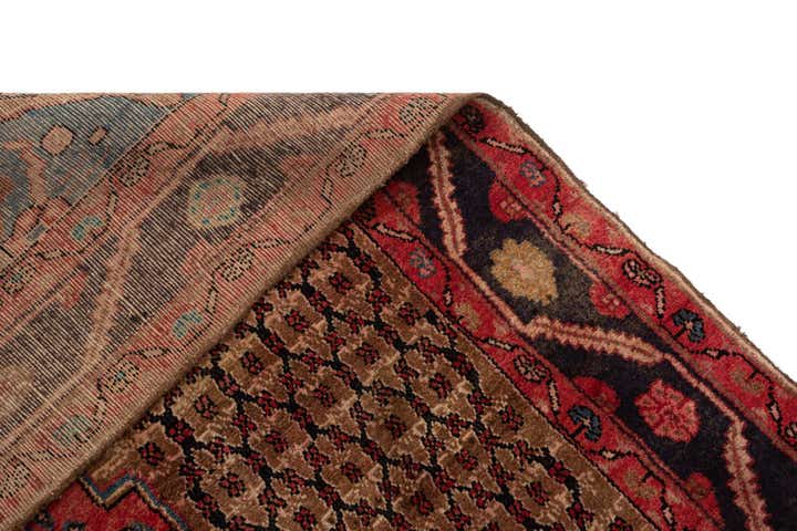 5' 1 x 10' 2 Hamedan Wool Runner Rug