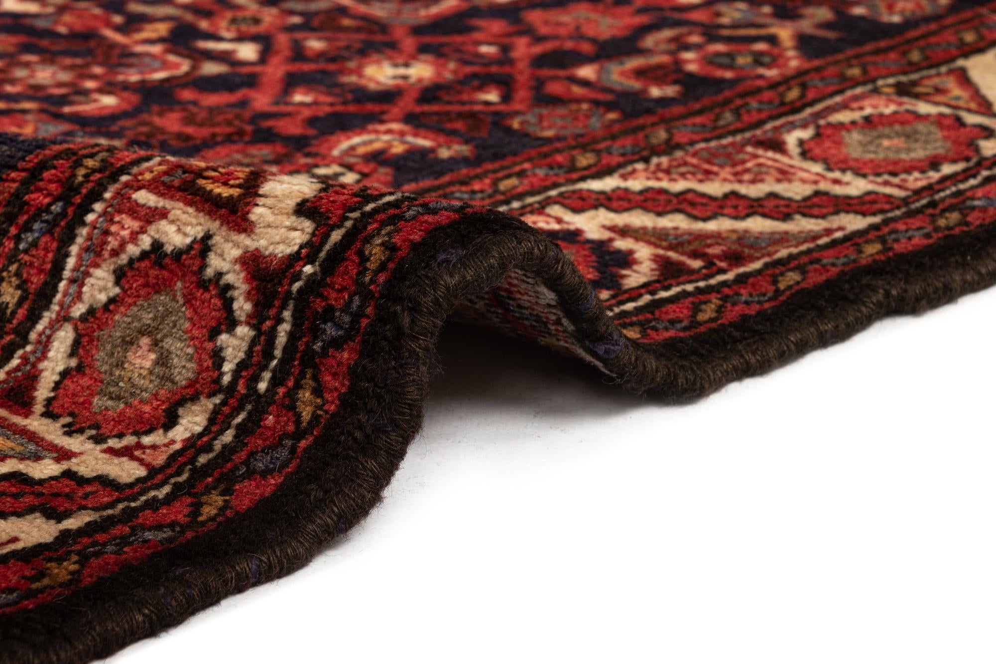 3' 7 x 11' 1 Hamedan Wool Runner Rug