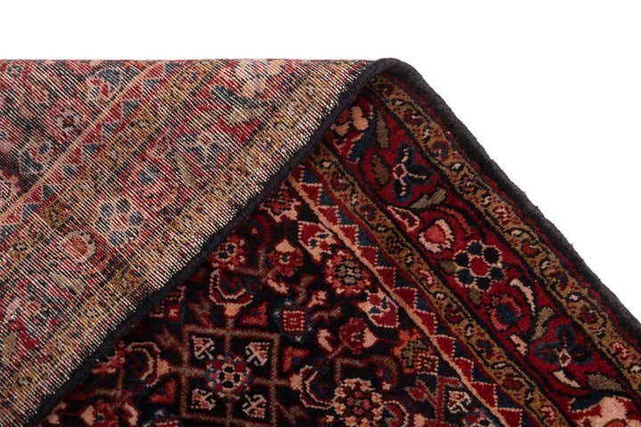 3' 11 x 12' 7 Hamedan Wool Runner Rug