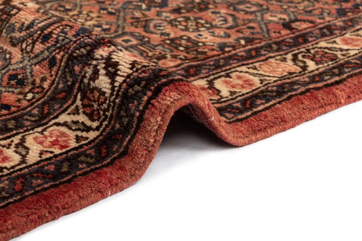Detail image of 3' 4 x 14' 2 Hamedan Wool Runner Rug