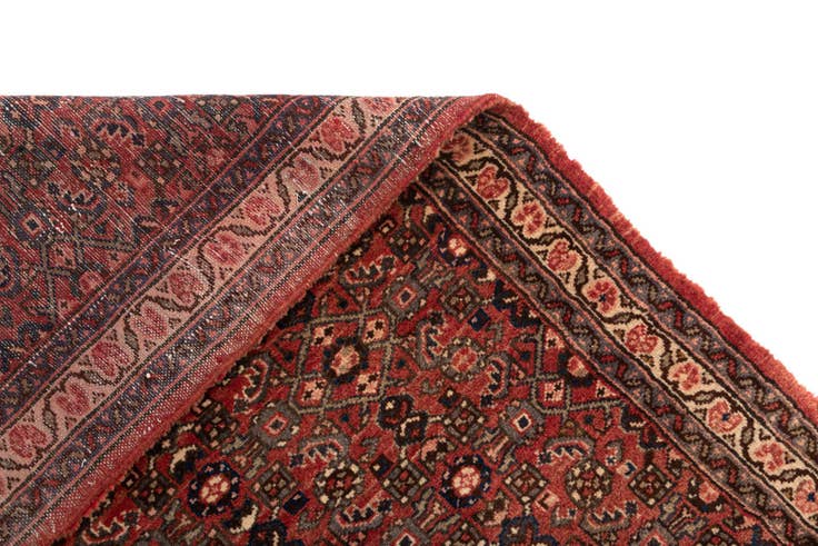Detail image of 3' 4 x 14' 2 Hamedan Wool Runner Rug