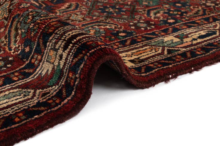 Detail image of 3' 5 x 9' 10 Hamedan Wool Runner Rug