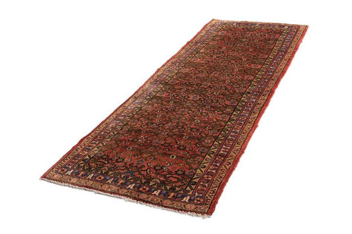 3' 6 x 9' 5 Hamedan Wool Runner Rug