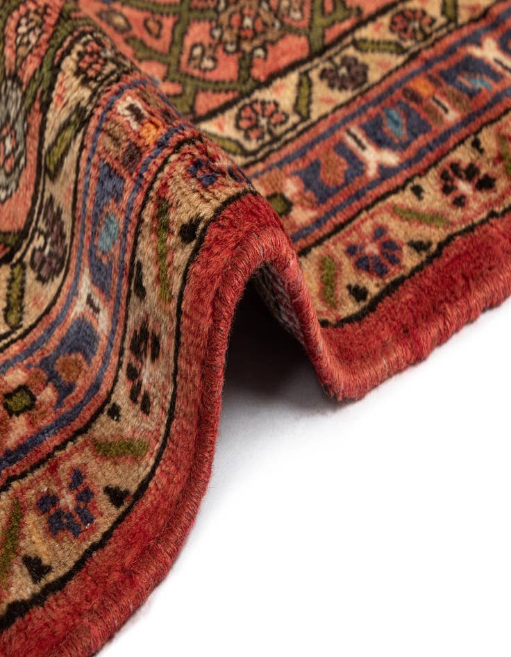 Detail image of 3' 6 x 9' 5 Hamedan Wool Runner Rug