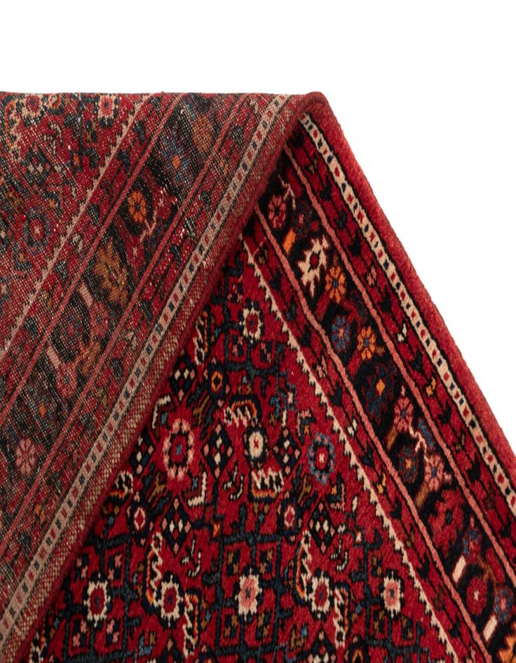 Detail image of 3' 9 x 12' 11 Hamedan Wool Runner Rug
