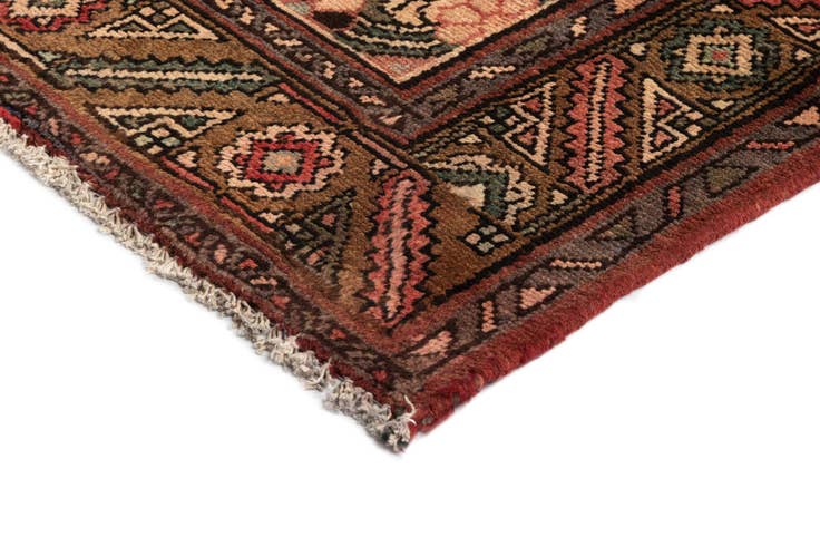 Detail image of 3' 3 x 10' 4 Hamedan Wool Runner Rug