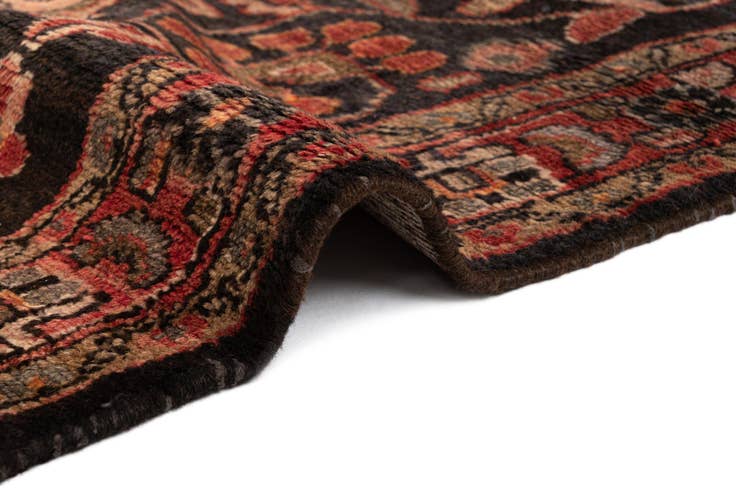 Detail image of 3' 8 x 13' 9 Hamedan Wool Runner Rug
