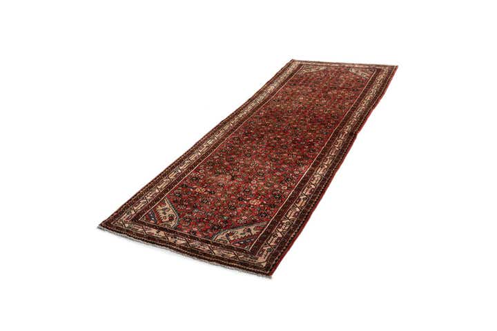3' 5 x 9' 8 Hamedan Wool Runner Rug