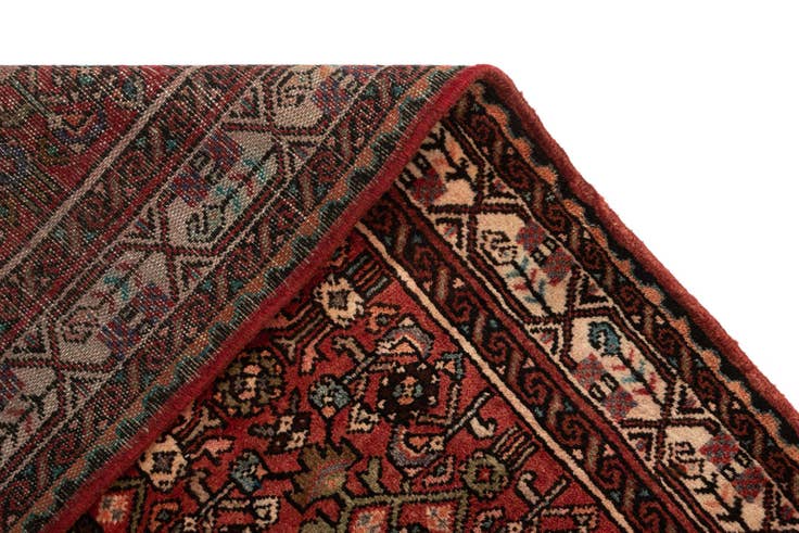 Detail image of 3' 5 x 9' 8 Hamedan Wool Runner Rug