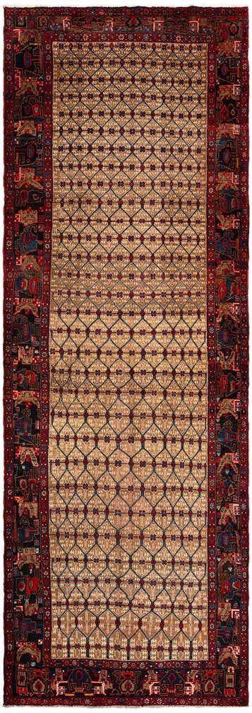 5' 4 x 14' 10 Hamedan Wool Runner Rug