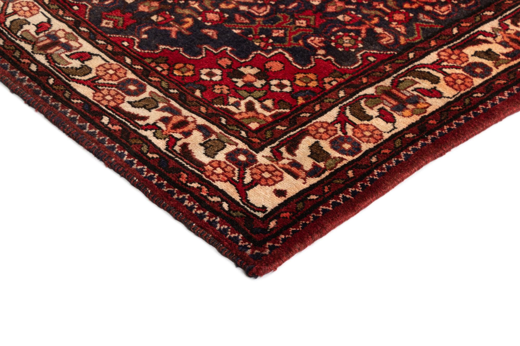 3' 8 x 10' 10 Hamedan Wool Runner Rug