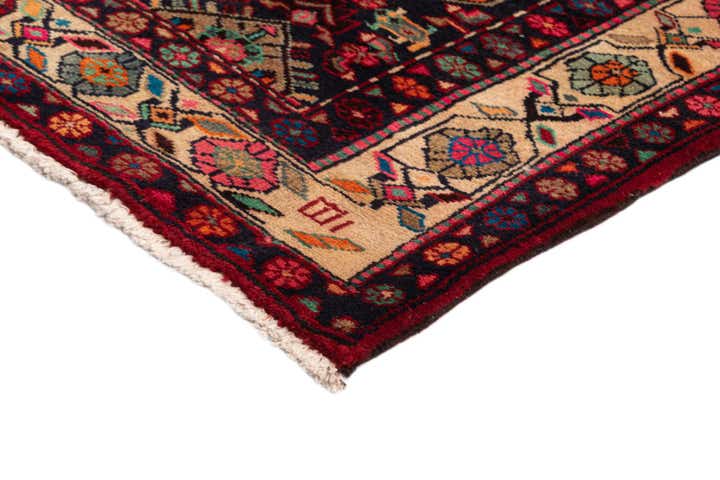 4' 11 x 9' 10 Hamedan Wool Runner Rug