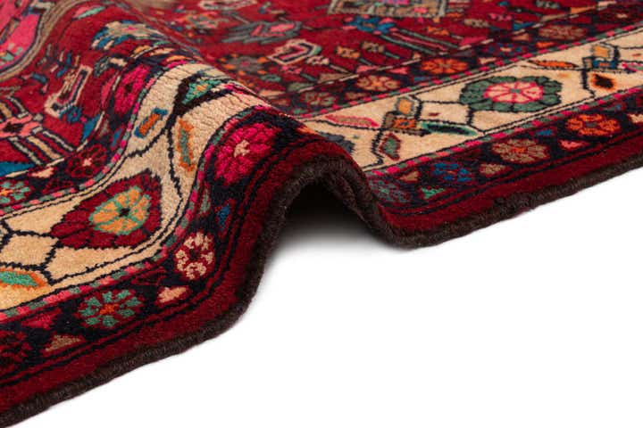4' 11 x 9' 10 Hamedan Wool Runner Rug