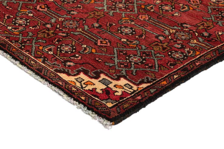 Detail image of 3' x 10' Hamedan Wool Runner Rug