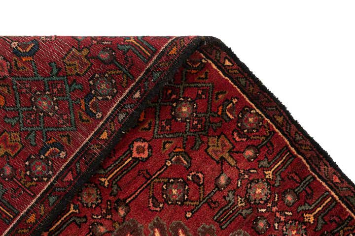 3' x 10' Hamedan Wool Runner Rug