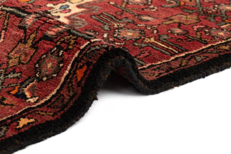 Detail image of 3' x 10' Hamedan Wool Runner Rug