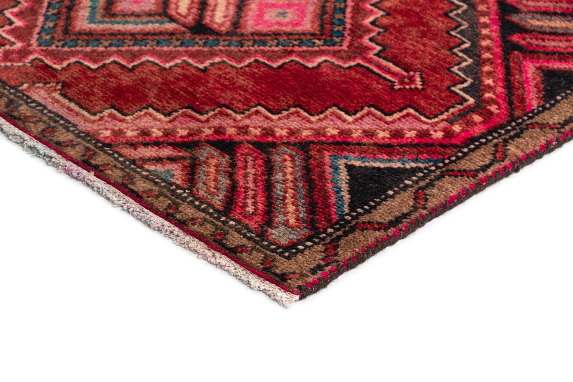 2' 6 x 9' 6 Hamedan Wool Runner Rug