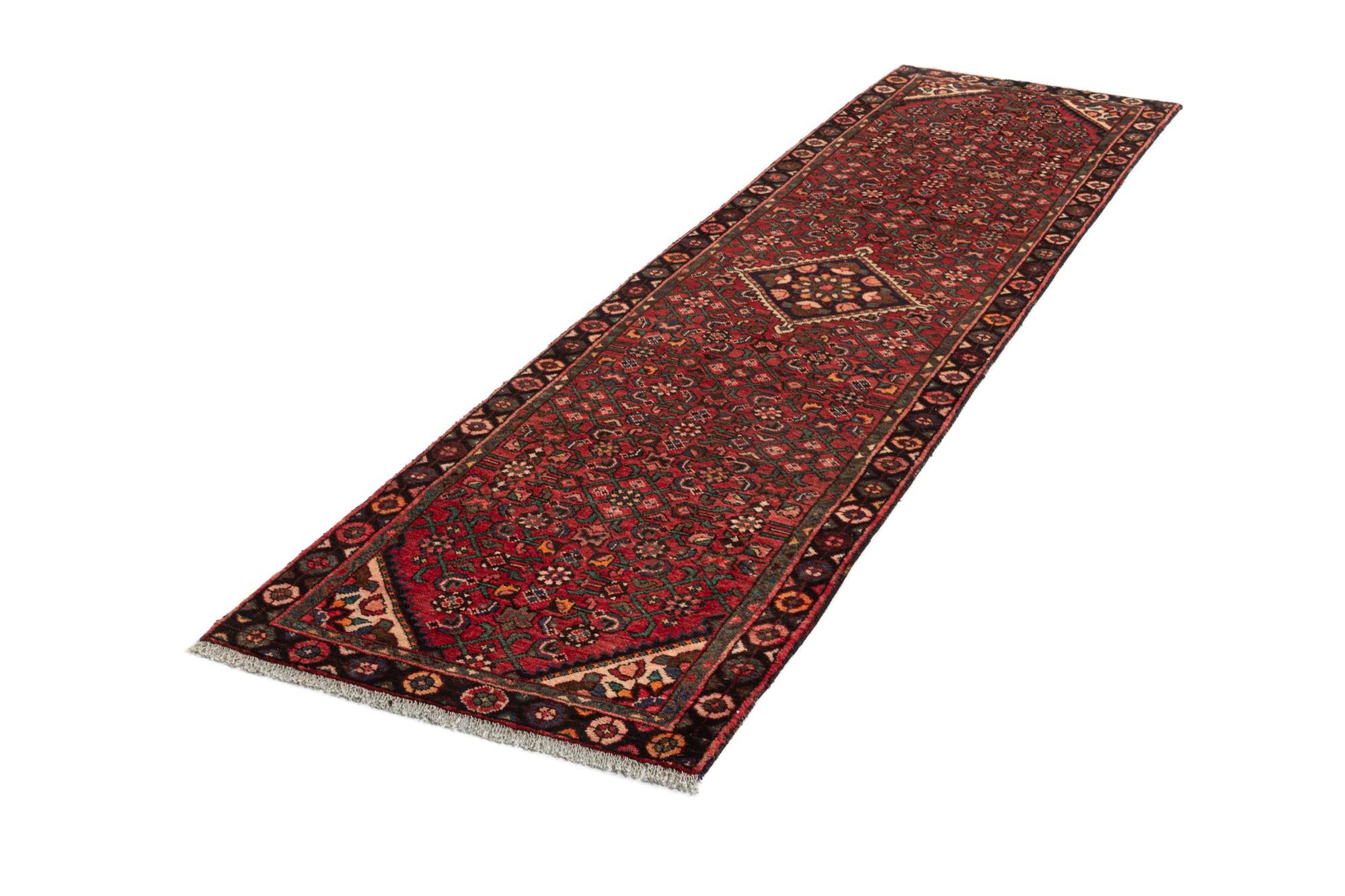2' 7 x 9' 5 Hamedan Wool Runner Rug