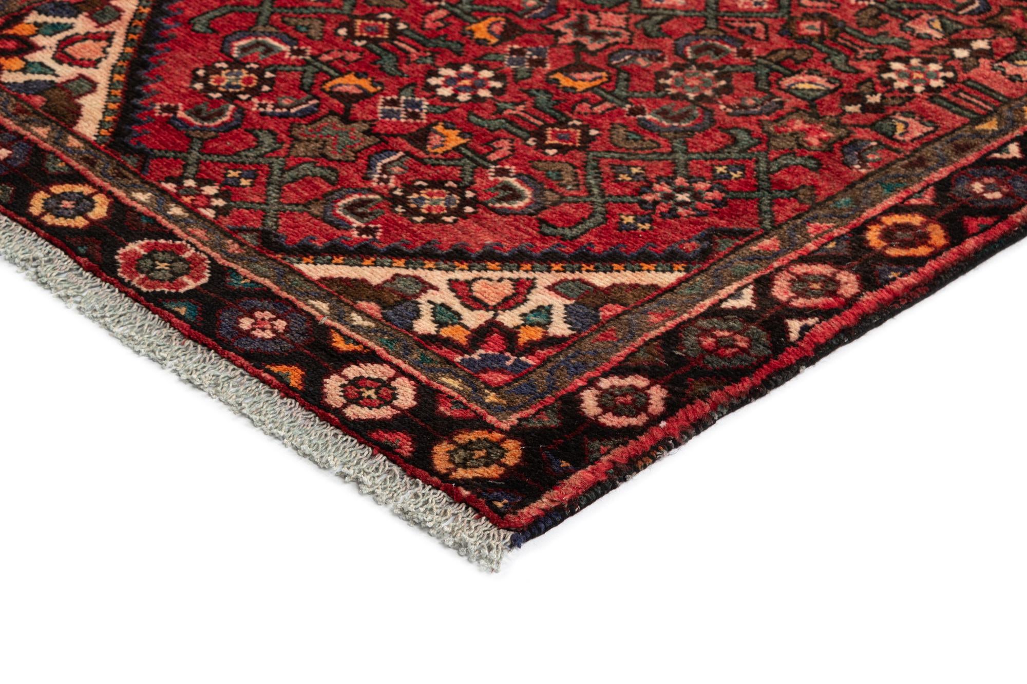 2' 7 x 9' 5 Hamedan Wool Runner Rug