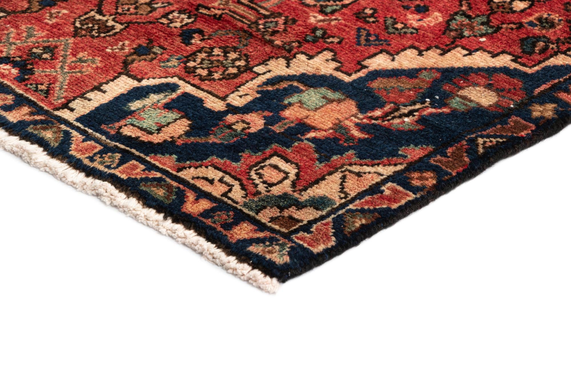 2' 8 x 9' 7 Hamedan Wool Runner Rug
