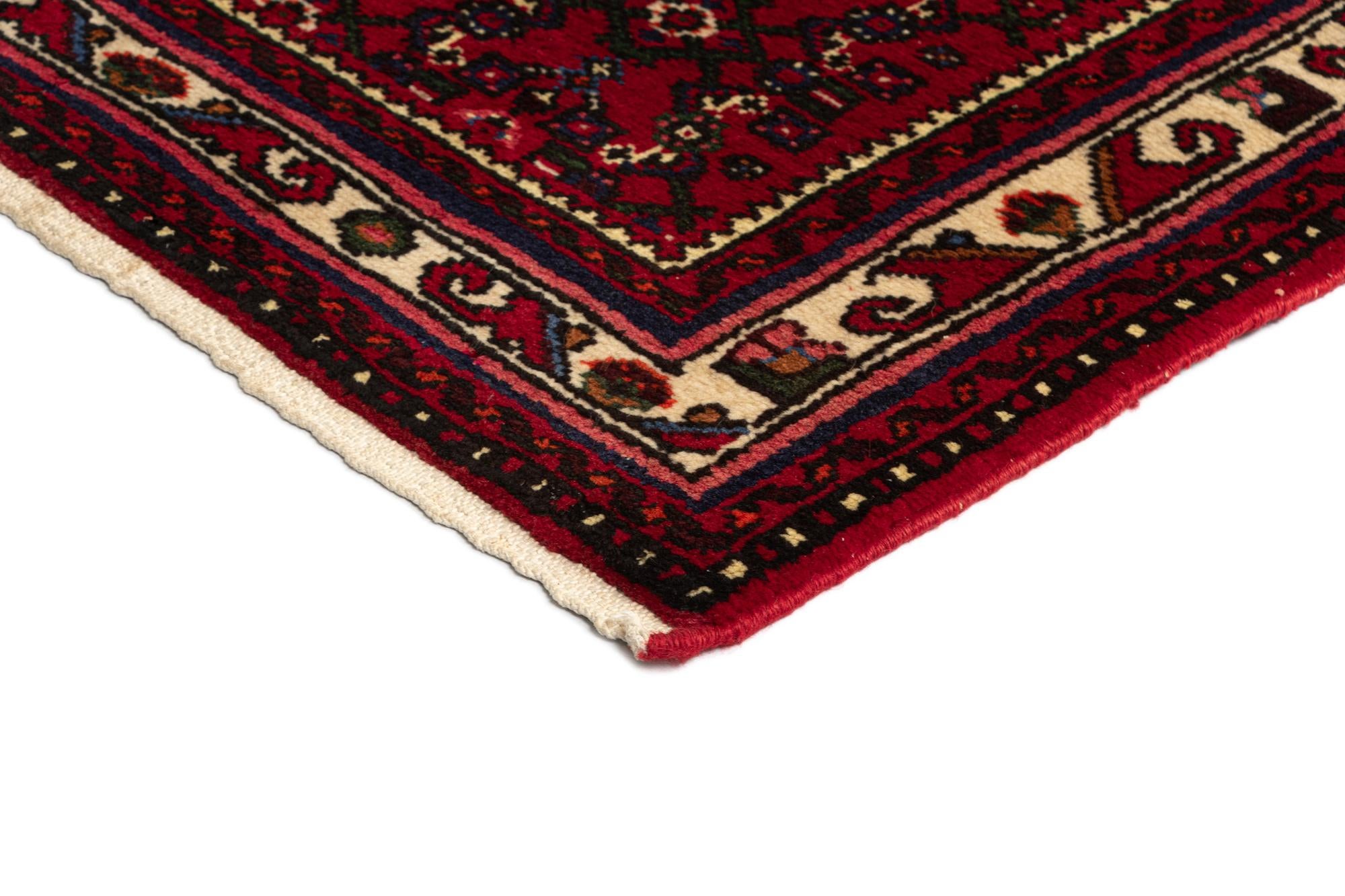 2' 8 x 9' 11 Hamedan Wool Runner Rug