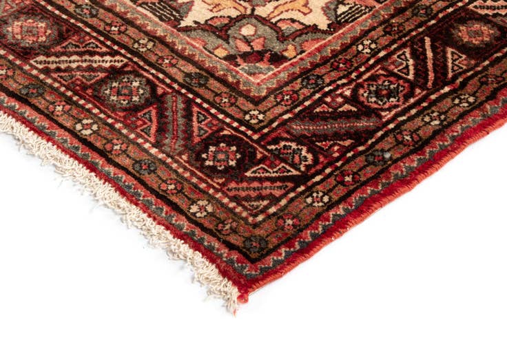 Detail image of 5' 7 x 11' 6 Hamedan Wool Runner Rug