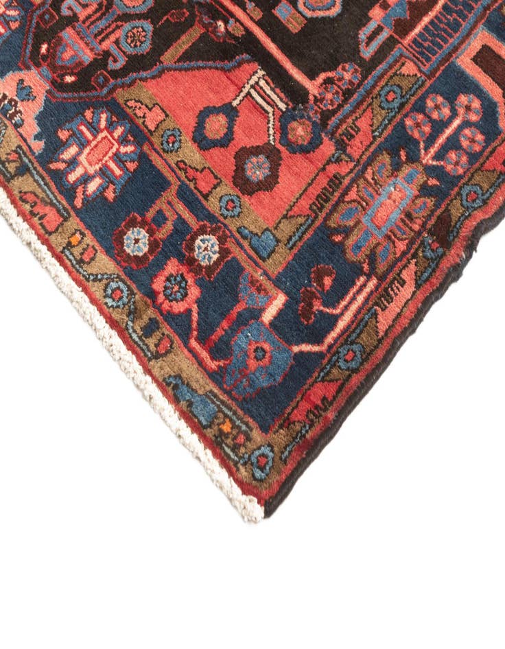 Detail image of 3' 10 x 15' 3 Hamedan Runner Rug