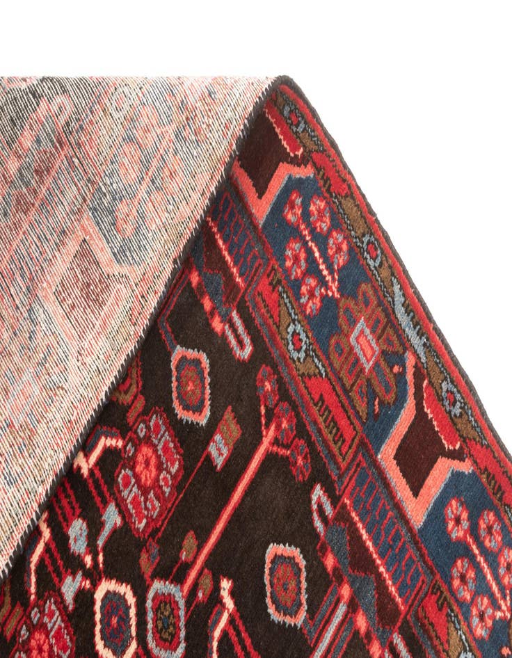 Detail image of 3' 10 x 15' 3 Hamedan Runner Rug