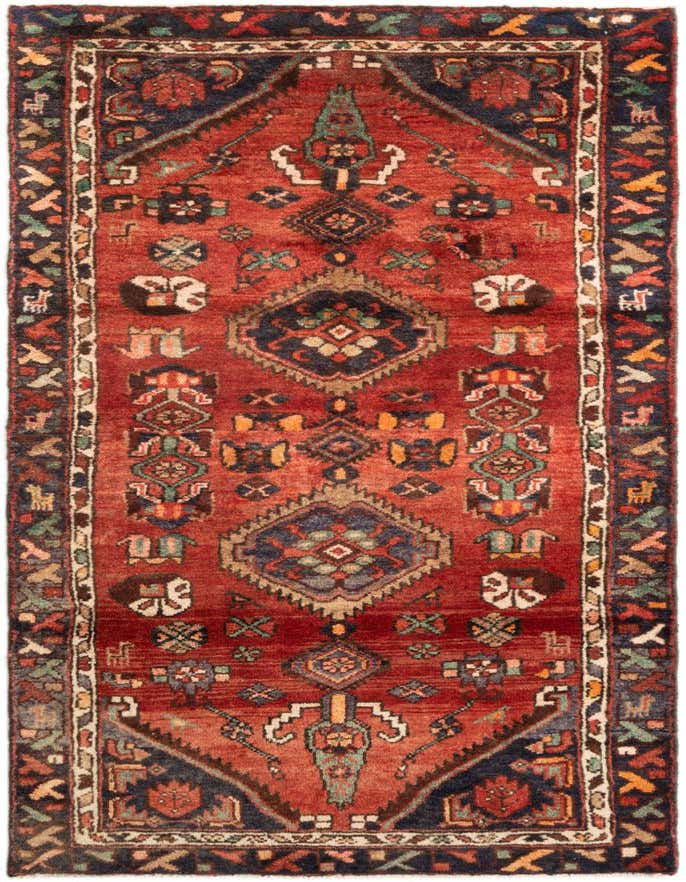 3' 2 x 6' 8 Hamedan Runner Rug