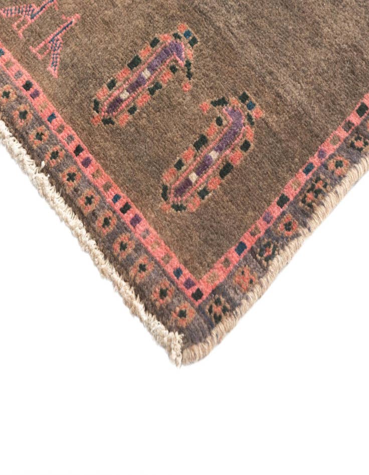 Detail image of 4' x 13' 6 Hamedan Runner Rug