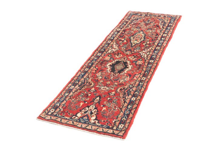 Detail image of 2' 5 x 7' 1 Hamedan Runner Rug