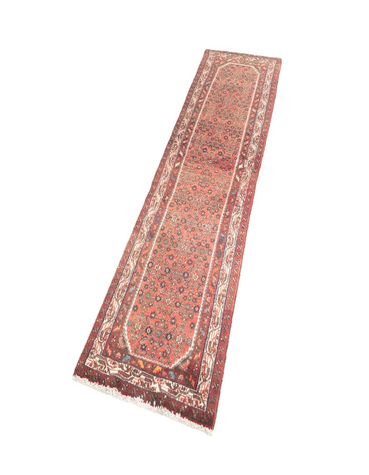 Detail image of 2' 6 x 8' 5 Hamedan Runner Rug