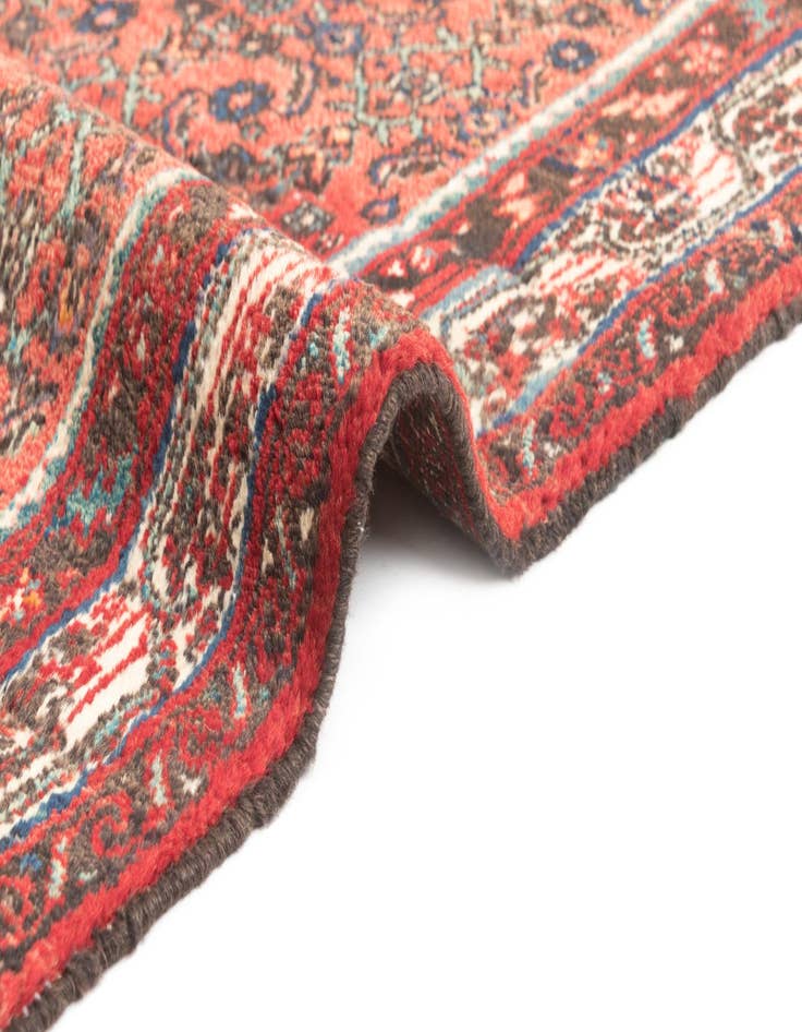 Detail image of 2' 6 x 8' 5 Hamedan Runner Rug